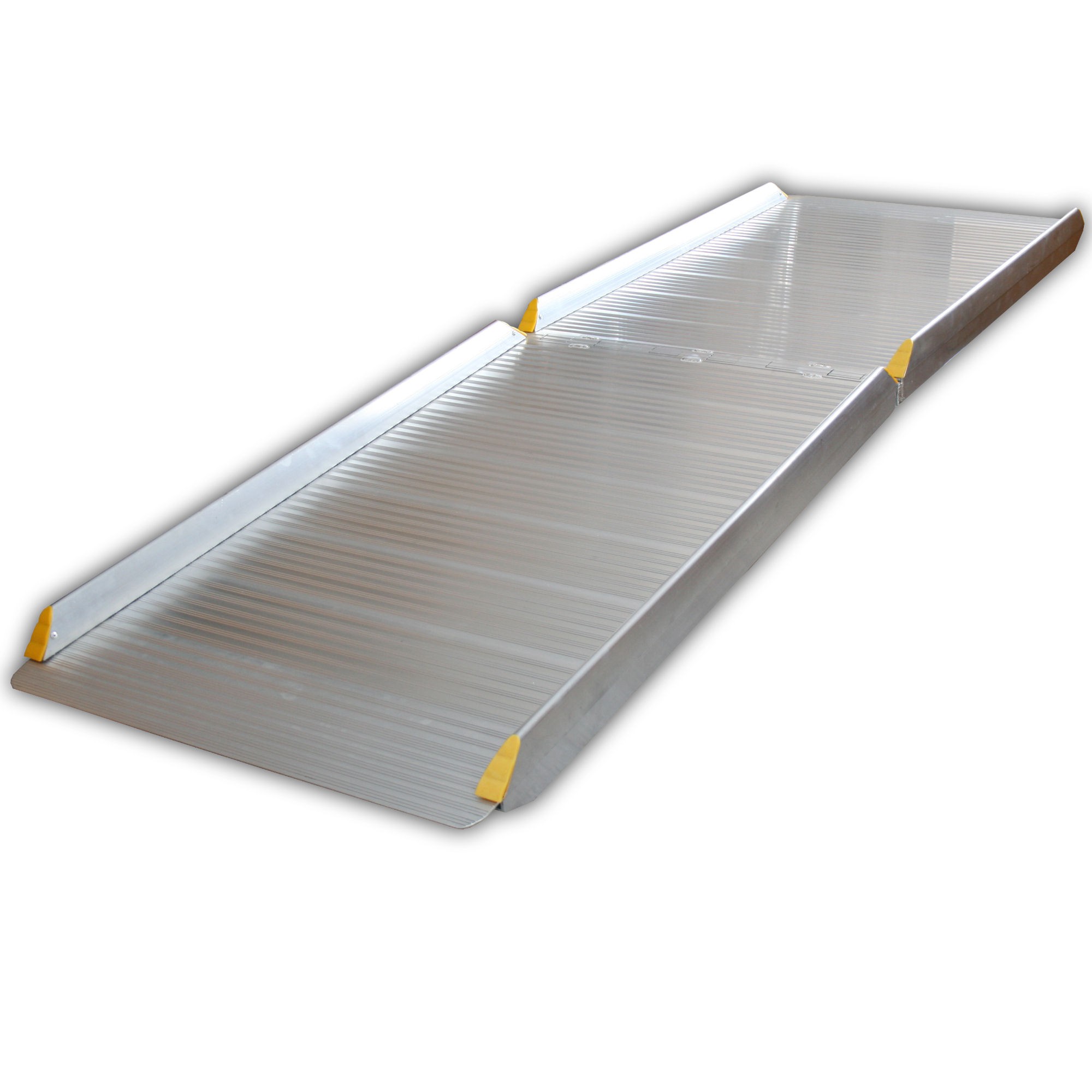 Folding Ramp Aluminum Foldable Wheelchair 244cm Portable Aluminium